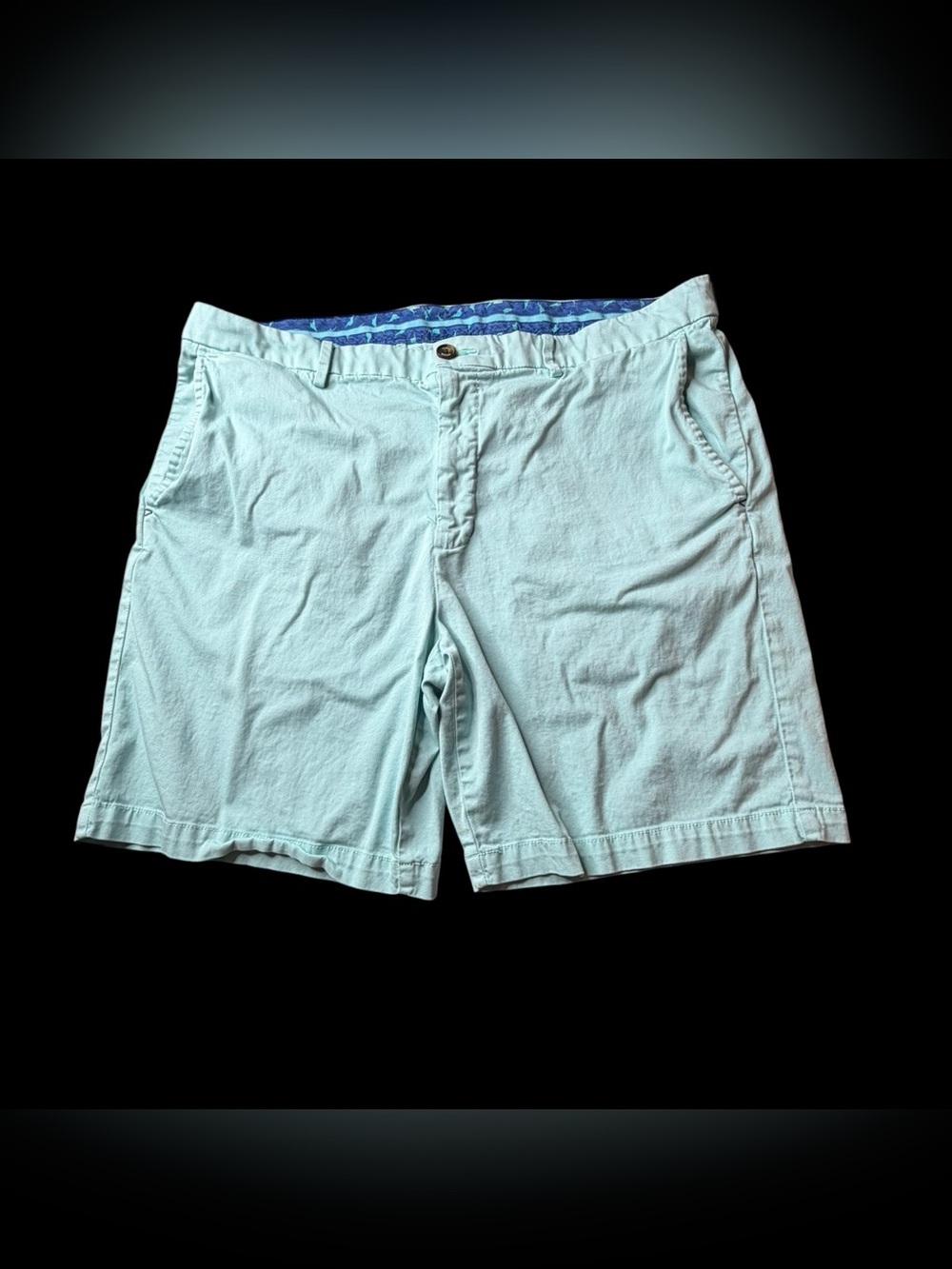 Tommy Bahama Blue Boracay Chino Shorts Sz 38